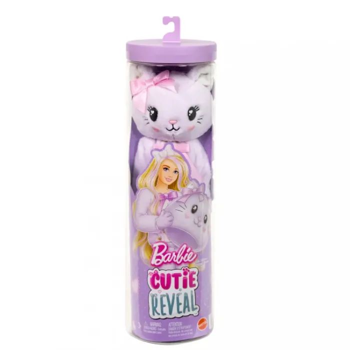 Кукла Barbie Cutie Reveal Милые бантики Котенок (JJP64) изображение 9