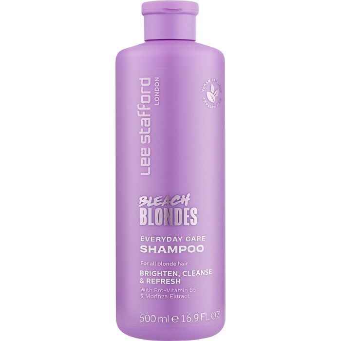 Шампунь Lee Stafford Bleach Blondes Everyday Care Shampoo 500 мл (5060282708402)