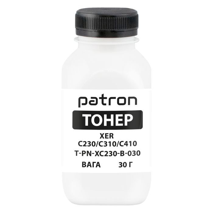 Тонер XER C230/C310/C410, 30 г, Black Patron (PN-XC230-B-030)