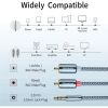 Кабель мультимедійний 3.5mm M to 2xRCA M 2.0m Essager (EYPZJ-MYA0H) зображення 12