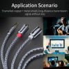 Кабель мультимедійний 3.5mm M to 2xRCA M 2.0m Essager (EYPZJ-MYA0H) зображення 5