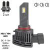 Автолампа PULSO LED-chips Flip chip/9-16V/2*50W/6000Lm/6500K (VO-HB3/HB4/HIR2) зображення 2