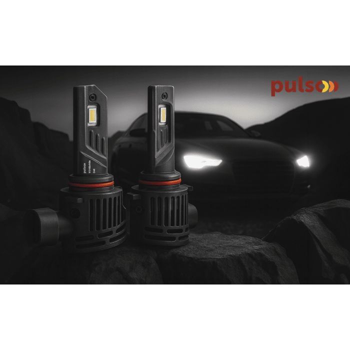 Автолампа PULSO LED-chips Flip chip/9-16V/2*50W/6000Lm/6500K (VO-HB3/HB4/HIR2) зображення 5