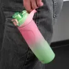 Пляшка для води Kite K26, 760 мл, рожево-салатова (K26-1200-2) зображення 5