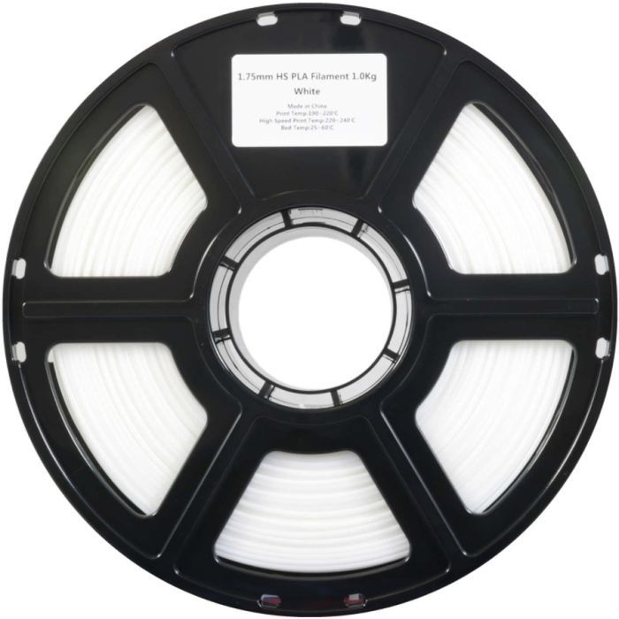 Пластик для 3D-принтера Flashforge PLA High speed 1,75mm 1kg WHITE (90009596001) изображение 2