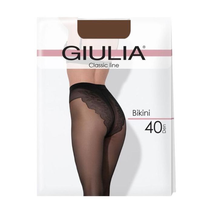 Колготы Giulia Bikini 40 Den Cappuccino - 2 (4824092073324) изображение 2
