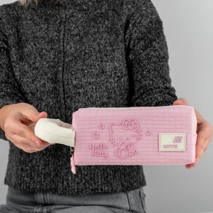 Пенал Kite 2703 HK-1 Hello Kitty рожево-жовтий (HK26-2703-1) зображення 8