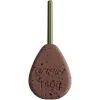 Грузило Brain In-Line Flat Lead 140g 2шт/уп Brown (1858.32.20)