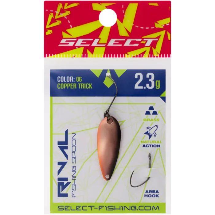 Блесна Select Rival 2.3g 30mm 17 DarkSpace Chartreuse (1870.80.16) изображение 2