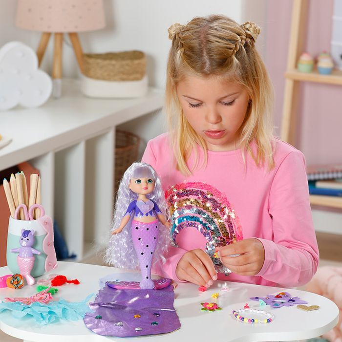 Кукла Zapf Baby Born серии Glam Up – Русалочка Аура 28 см (871799) изображение 11