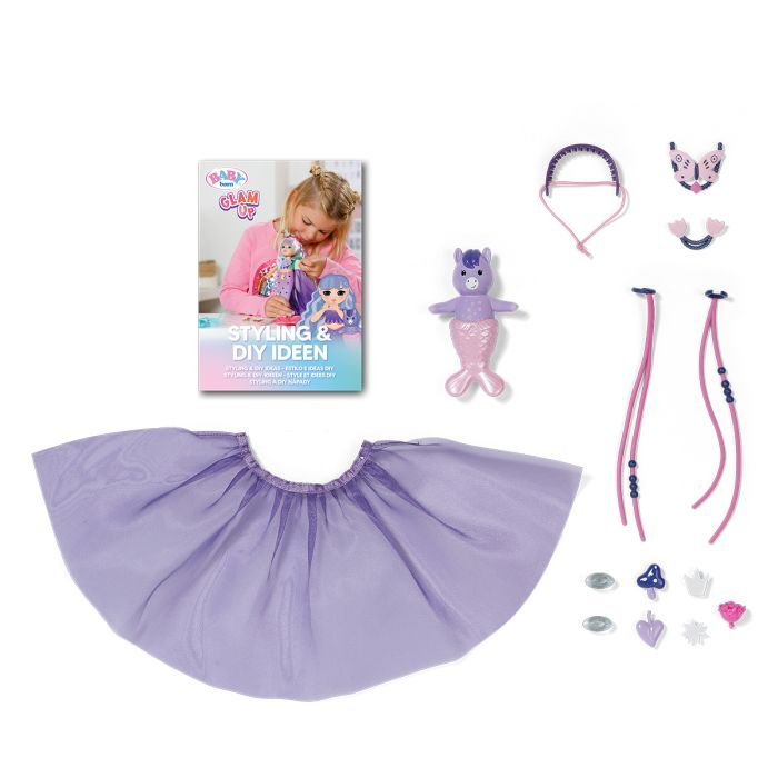 Кукла Zapf Baby Born серии Glam Up – Русалочка Аура 28 см (871799) изображение 4