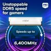 Модуль памяти для компьютера DDR5 16GB 6000 MHz Pro Overclocking White Micron (CP16G60C36U5W) изображение 2
