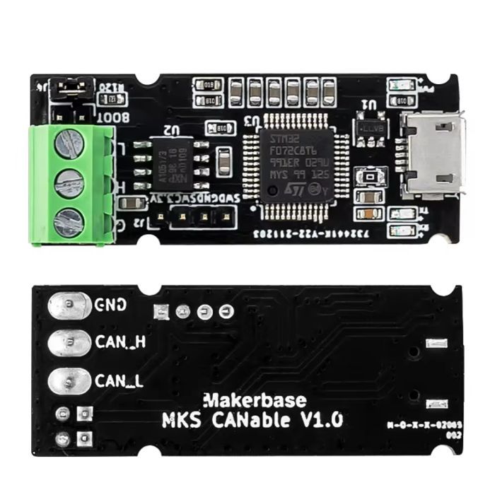 Адаптер Makerbase CANable USB to CAN canbus debugger analyzer adapter Isolated (MKS CANable) зображення 4