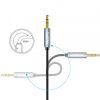 Кабель мультимедийный 3.5mm M to 3.5mm M 1.2m Choetech (AUX002) изображение 4