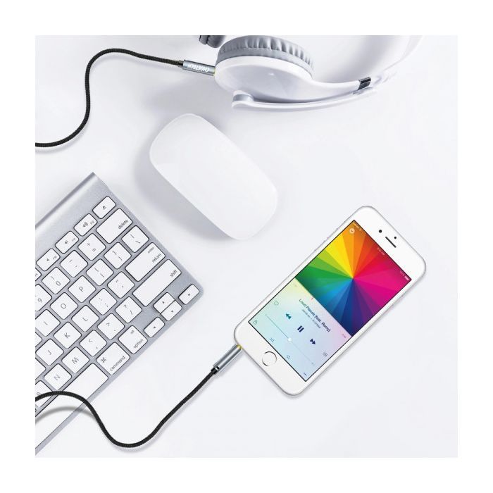 Кабель мультимедийный 3.5mm M to 3.5mm M 1.2m Choetech (AUX002) изображение 6