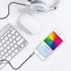 Кабель мультимедийный 3.5mm M to 3.5mm M 1.2m Choetech (AUX002) изображение 6