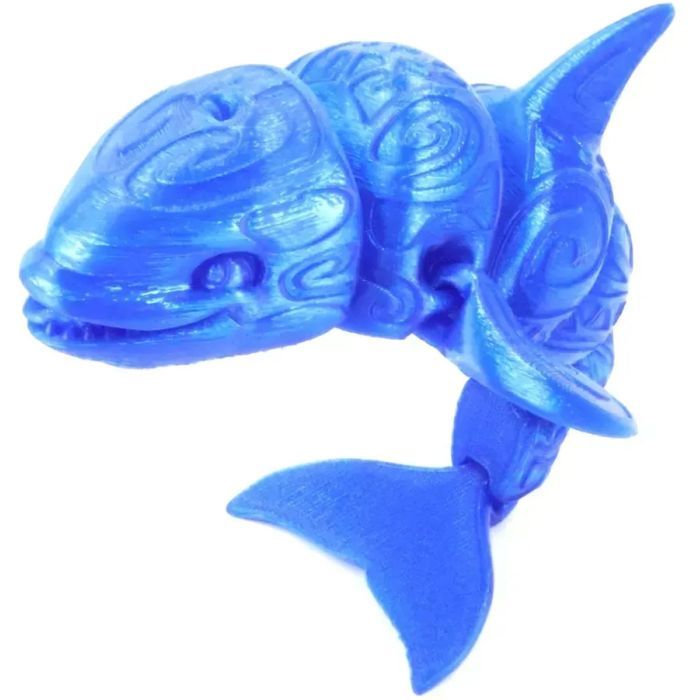 Пластик для 3D-принтера Techfil PETG 074 1.75мм 0.75кг blue silk pearl (PETG074-750-BLUE-SILK) зображення 4