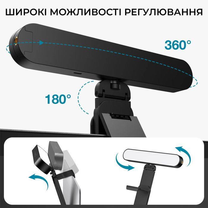 Настільна лампа OfficePro для монітору SL500B (SL500B) зображення 12