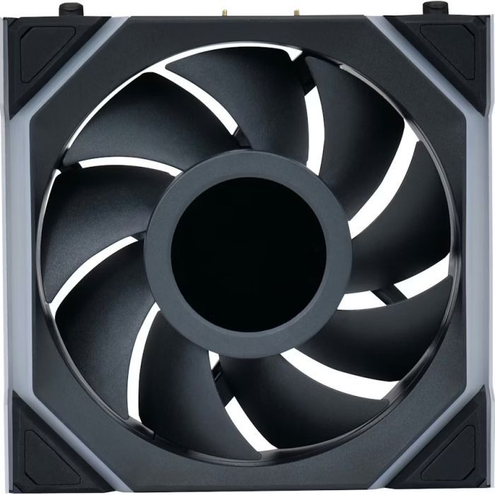 Кулер для корпуса Lian Li UNI Fan SL WIRELESS LCD 120-1, Black (G99.12SLLCD1W1B.00) изображение 4