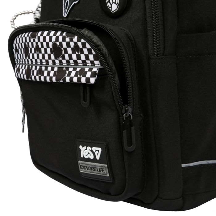 Рюкзак школьный Yes Black Cat TS-47M (550306) изображение 10