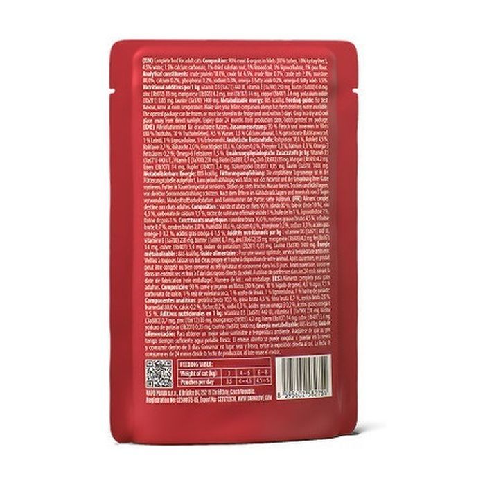 Вологий корм для кішок Carnilove Jelly Turkey with Valerian 85 г (8595602584703) зображення 2
