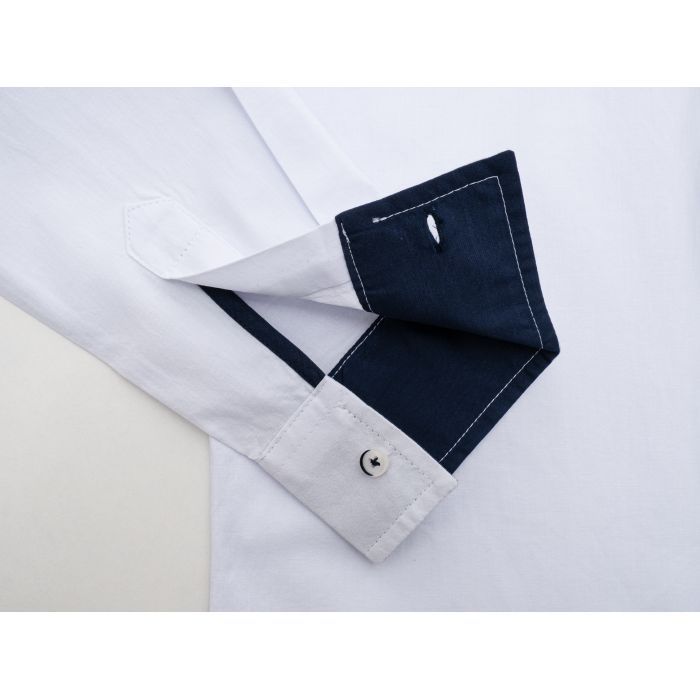 Рубашка детская Breeze з длинным рукавом (G-250-146B-white) изображение 4