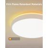 Світильник Govee 38cm Smart Ceiling Light Pro, RGBICWW, WI-FI/Bluetooth, білий (H60A6C01) зображення 14