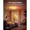 Світильник Govee 38cm Smart Ceiling Light Pro, RGBICWW, WI-FI/Bluetooth, білий (H60A6C01) зображення 19