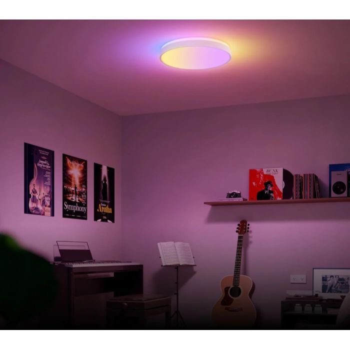 Світильник Govee 38cm Smart Ceiling Light Pro, RGBICWW, WI-FI/Bluetooth, білий (H60A6C01) зображення 4