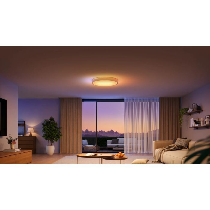 Світильник Govee 38cm Smart Ceiling Light Pro, RGBICWW, WI-FI/Bluetooth, білий (H60A6C01) зображення 5