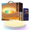 Світильник Govee 38cm Smart Ceiling Light Pro, RGBICWW, WI-FI/Bluetooth, білий (H60A6C01)