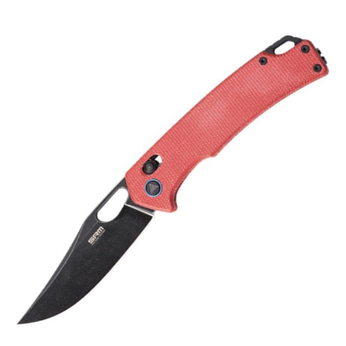 Ніж SRM Retriever 9203-AK, Red Micarta, Black Stonewash (9203-MR2) зображення 2