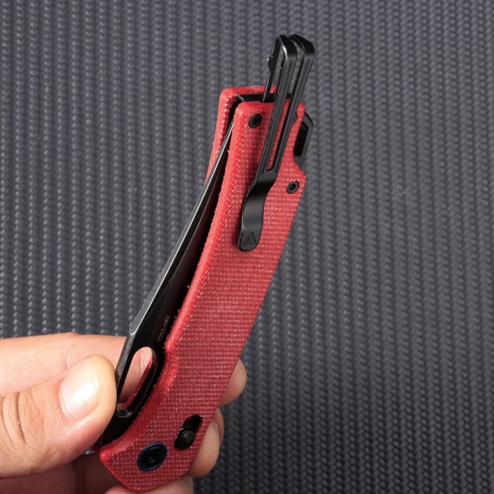 Ніж SRM Retriever 9203-AK, Red Micarta, Black Stonewash (9203-MR2) зображення 3