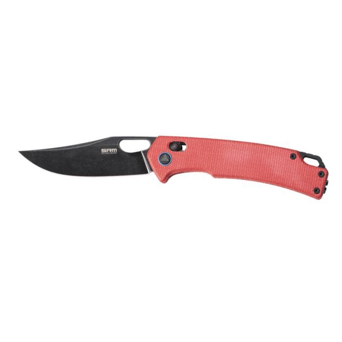 Ніж SRM Retriever 9203-AK, Red Micarta, Black Stonewash (9203-MR2) зображення 5