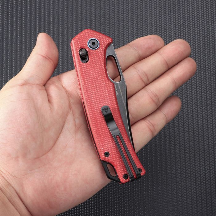 Ніж SRM Retriever 9203-AK, Red Micarta, Black Stonewash (9203-MR2) зображення 6