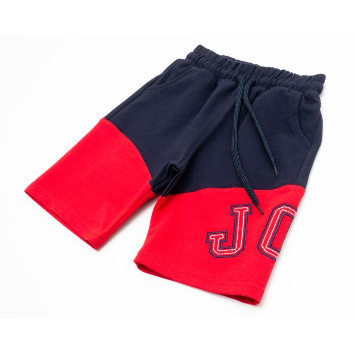 Шорты детские Joi трикотажные (Y-3013-116B-bluered) изображение 2