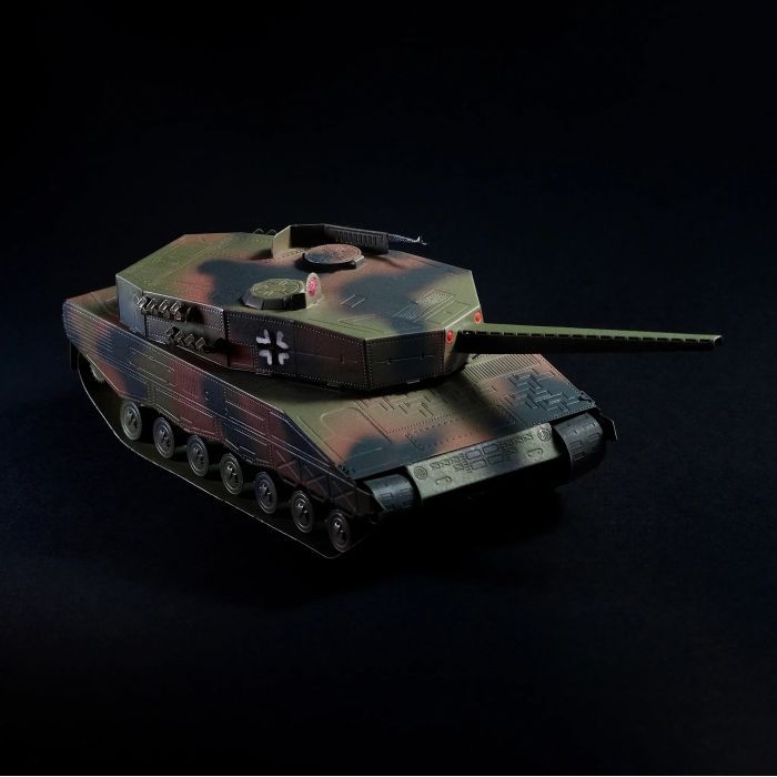 Конструктор Metal Time Коллекционная модель Leopard 2 Tank (MT079) изображение 8