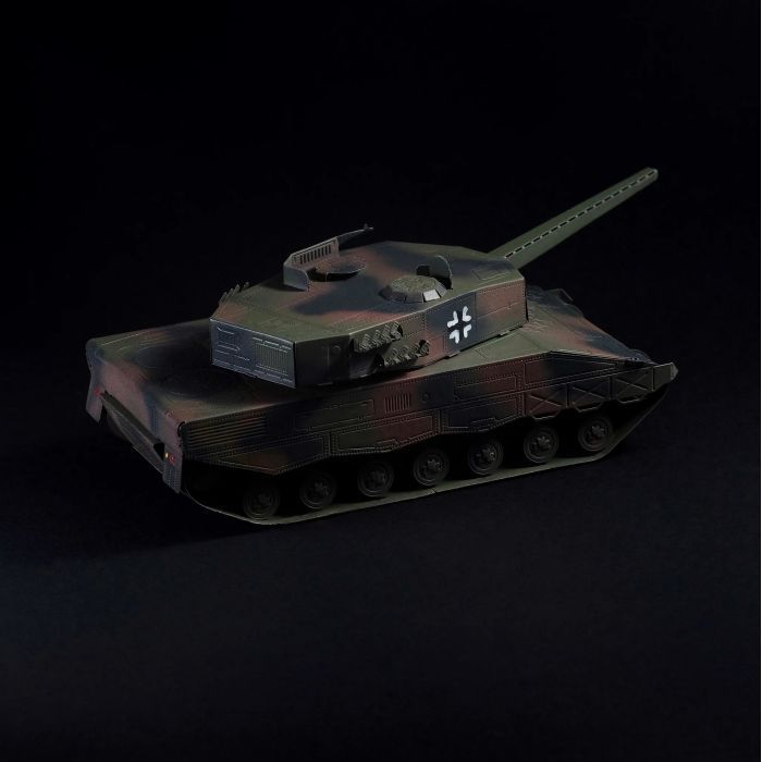 Конструктор Metal Time Коллекционная модель Leopard 2 Tank (MT079) изображение 9