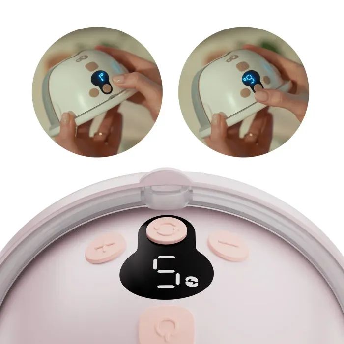 Молоковідсмоктувач Kinderkraft електричний MamaFlow Pink (5902533931101) зображення 4