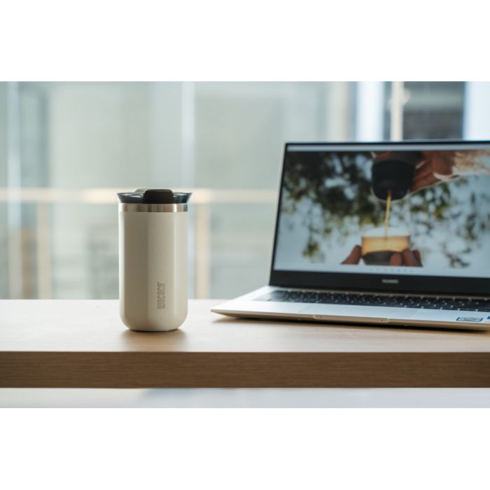Термокружка Wacaco Octaroma Lungo 300 мл білий (WOCT300WH) зображення 4