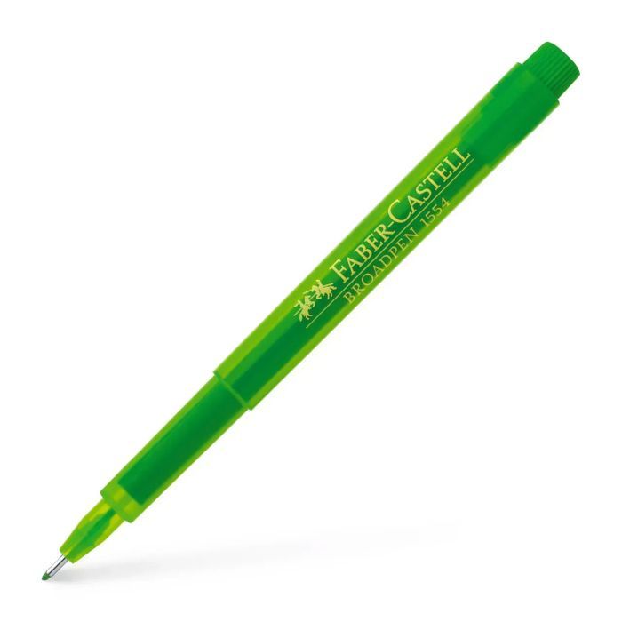 Лайнер Faber-Castell BROADPEN 1554 червоний, 0,8 мм (25785)