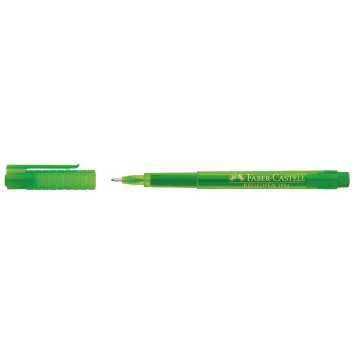 Лайнер Faber-Castell BROADPEN 1554 червоний, 0,8 мм (25785) зображення 2