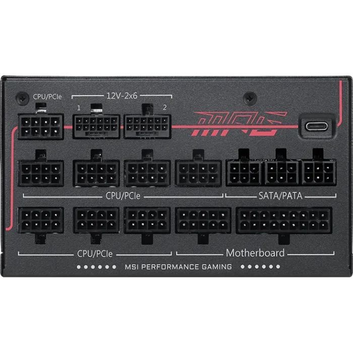 Блок питания MSI 1300W (MPG Ai1300TS PCIE5) изображение 2