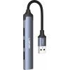 Концентратор LDNIO USB 2.0 4-in-1 3xUSB 2.0 + 1x3.5mm (DS-104U) изображение 2