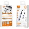 Концентратор LDNIO USB 2.0 4-in-1 3xUSB 2.0 + 1x3.5mm (DS-104U) изображение 3