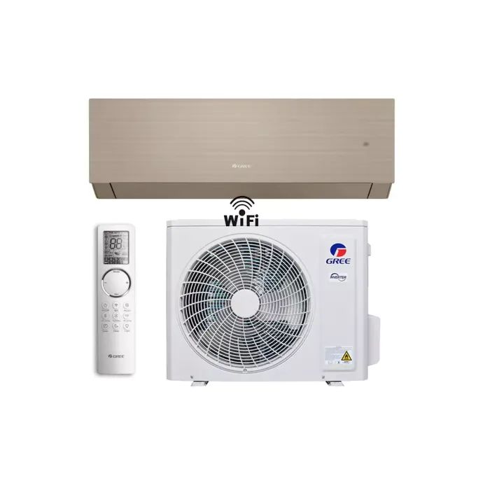 Кондиционер Gree Clivia Inverter R32 (GWH18AUDXD-K6DNA1A Champagne)