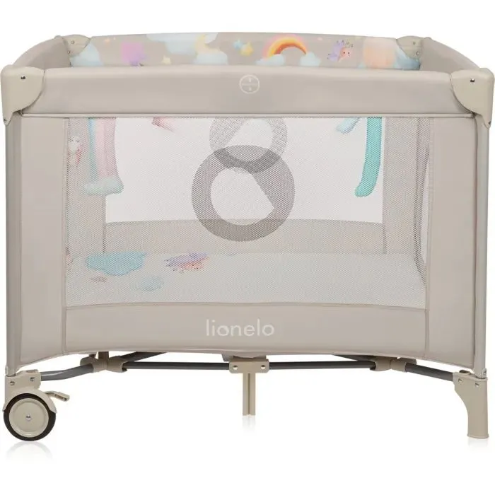 Дитячий манеж Lionelo MILLE PLUS GREY BEIGE (LO-MILLE PLUS GREY BEIGE) зображення 2