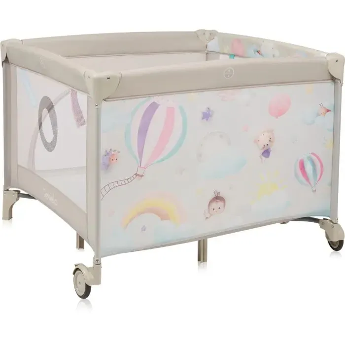 Дитячий манеж Lionelo MILLE PLUS GREY BEIGE (LO-MILLE PLUS GREY BEIGE) зображення 3