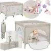 Дитячий манеж Lionelo MILLE PLUS GREY BEIGE (LO-MILLE PLUS GREY BEIGE) зображення 7