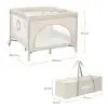 Дитячий манеж Lionelo MILLE PLUS GREY BEIGE (LO-MILLE PLUS GREY BEIGE) зображення 9